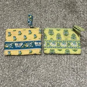 Vera Bradley card holder two patterns